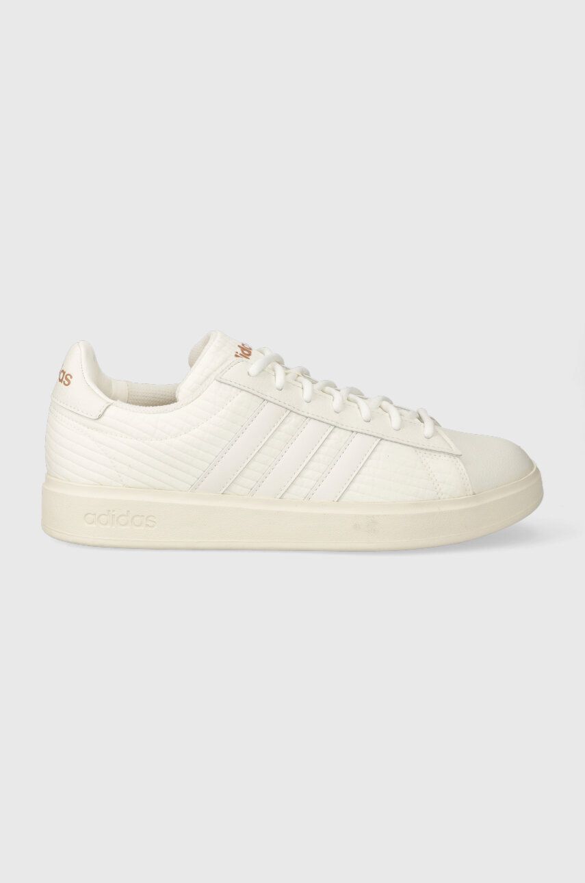 E-shop Sneakers boty adidas GRAND COURT bílá barva