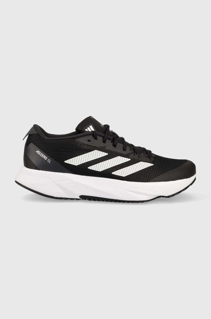Levně Běžecké boty adidas Performance Adizero černá barva