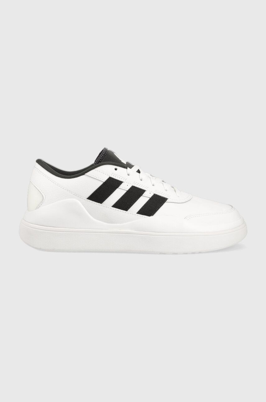 adidas sneakers din piele OSADE culoarea alb IG7316