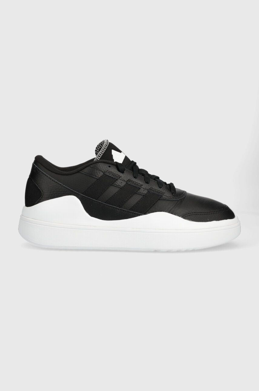 

Кожаные кроссовки adidas OSADE цвет чёрный