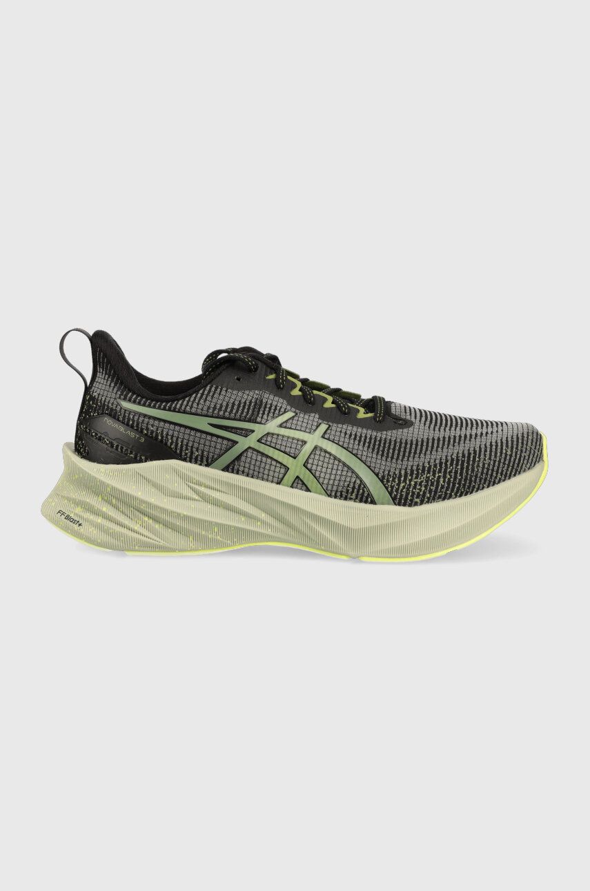 Asics pantofi de alergat Novablast 3 LE culoarea verde alergat