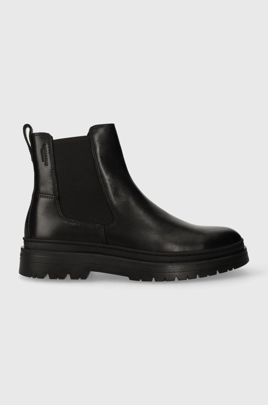 E-shop Kožené boty Vagabond Shoemakers JAMES pánské, černá barva, 5680.101.20