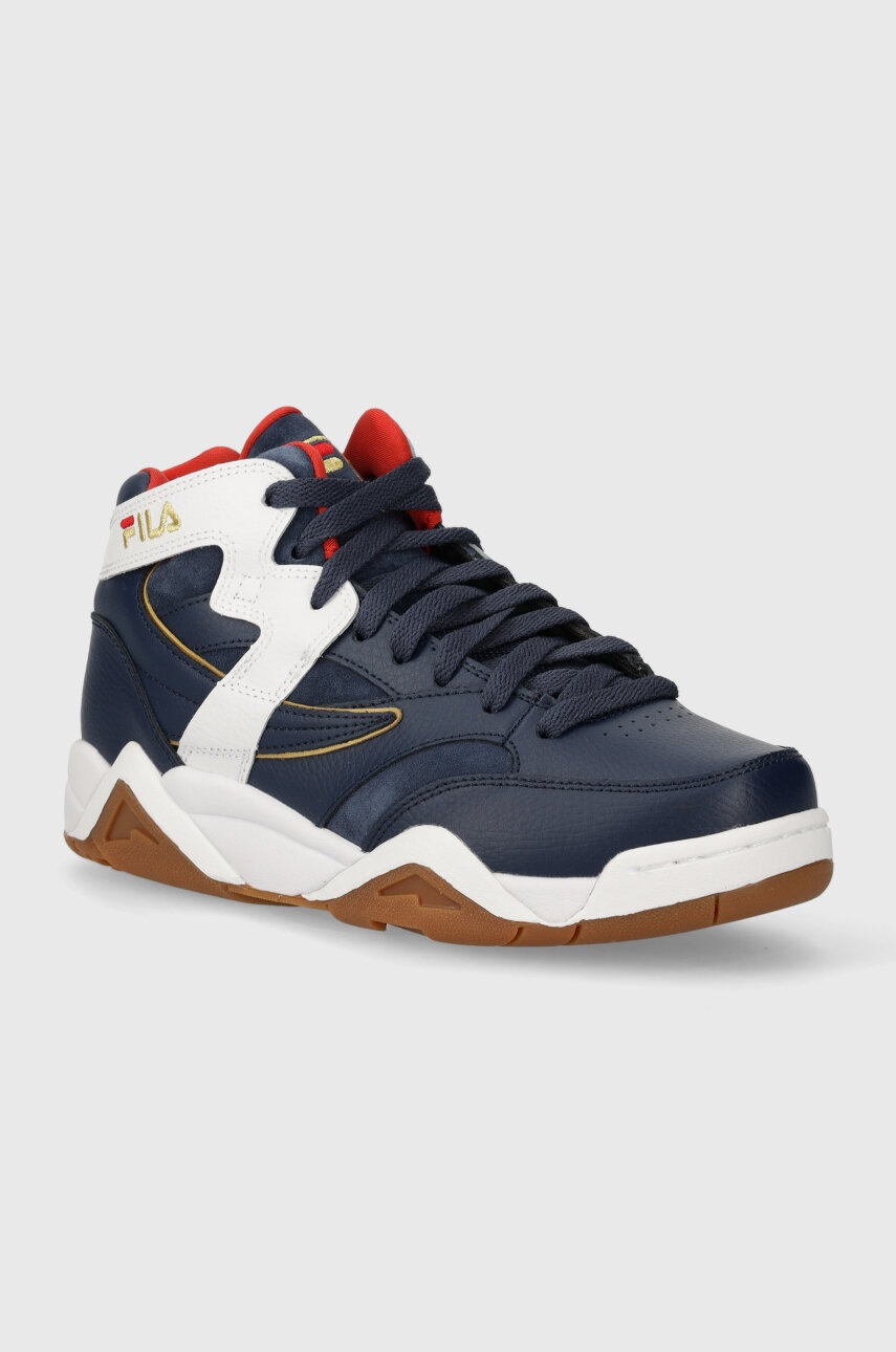 Fila sneakers din piele M-SQUAD culoarea albastru marin