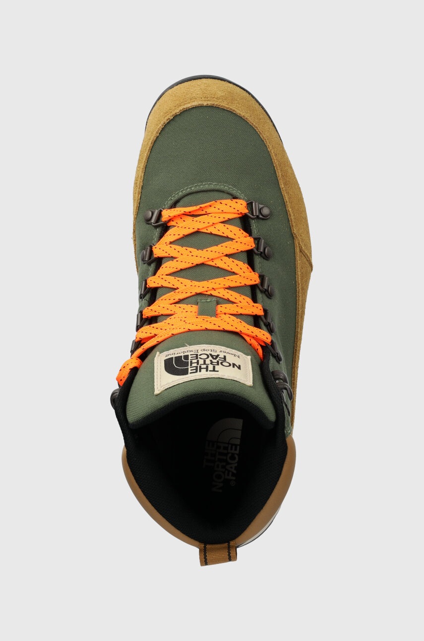 Παπούτσια The North Face Back-To-Berkeley IV Textile WP χρώμα: πράσινο φωτογραφία