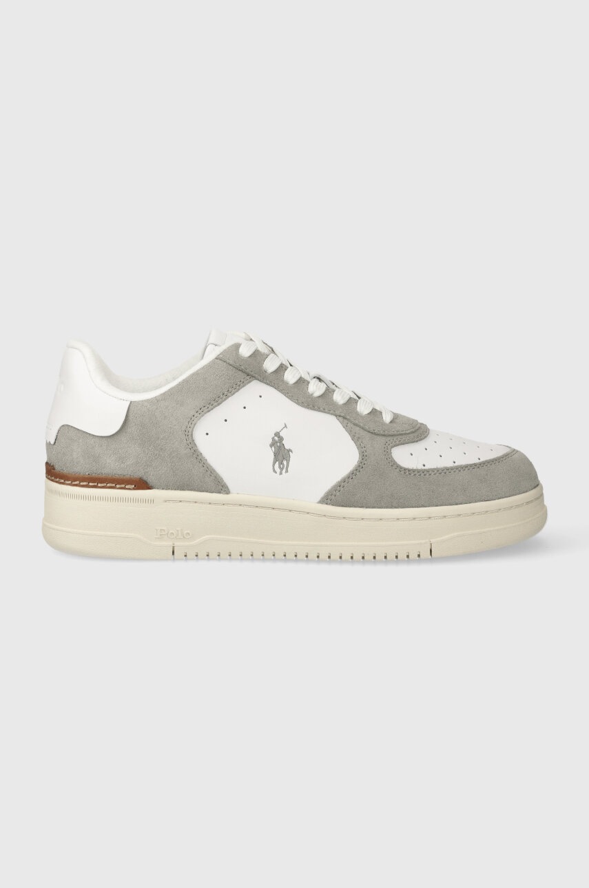 

Кросівки Polo Ralph Lauren Masters Crt колір сірий 809913422003