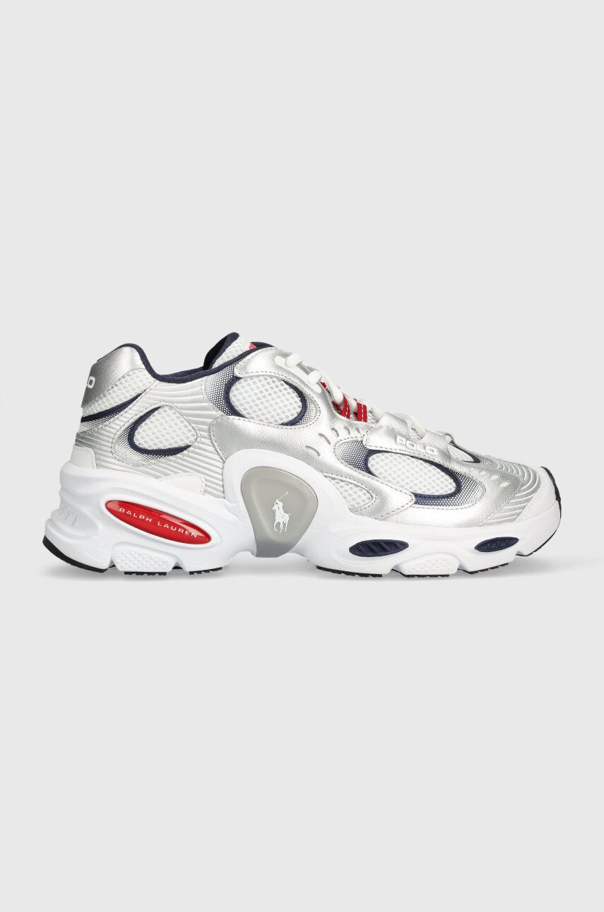Levně Sneakers boty Polo Ralph Lauren Mdrn Trn 100 stříbrná barva, 809913923002
