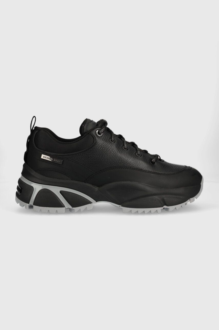 Levně Sneakers boty Michael Kors Logan černá barva, 42F3LGFS1L