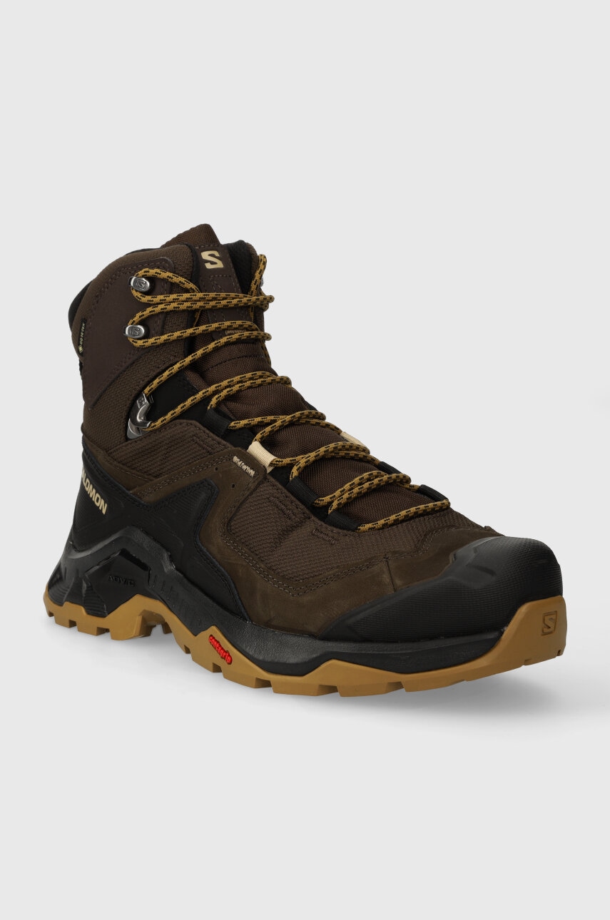 Παπούτσια Salomon Quest Element GTX χρώμα: καφέ φωτογραφία