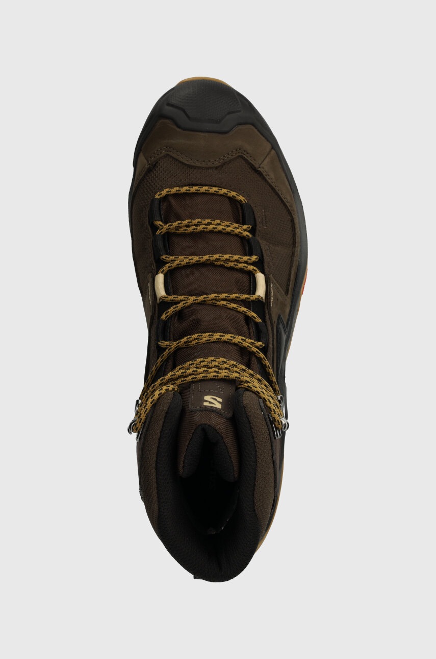 Παπούτσια Salomon Quest Element GTX χρώμα: καφέ φωτογραφία