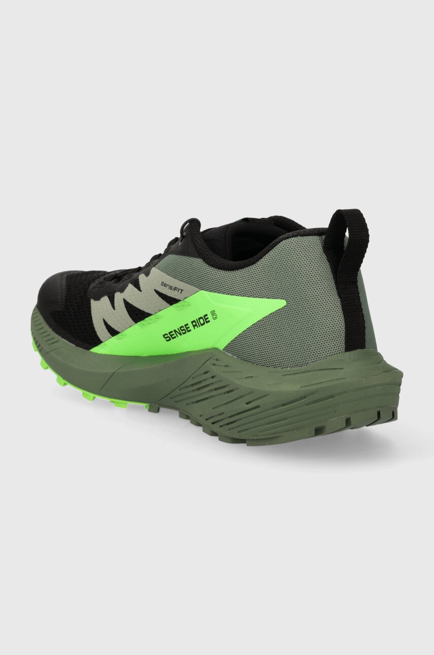 Παπούτσια Salomon Sense Ride 5 Sense Ride 5 χρώμα: πράσινο IL3431 L47311100 φωτογραφία