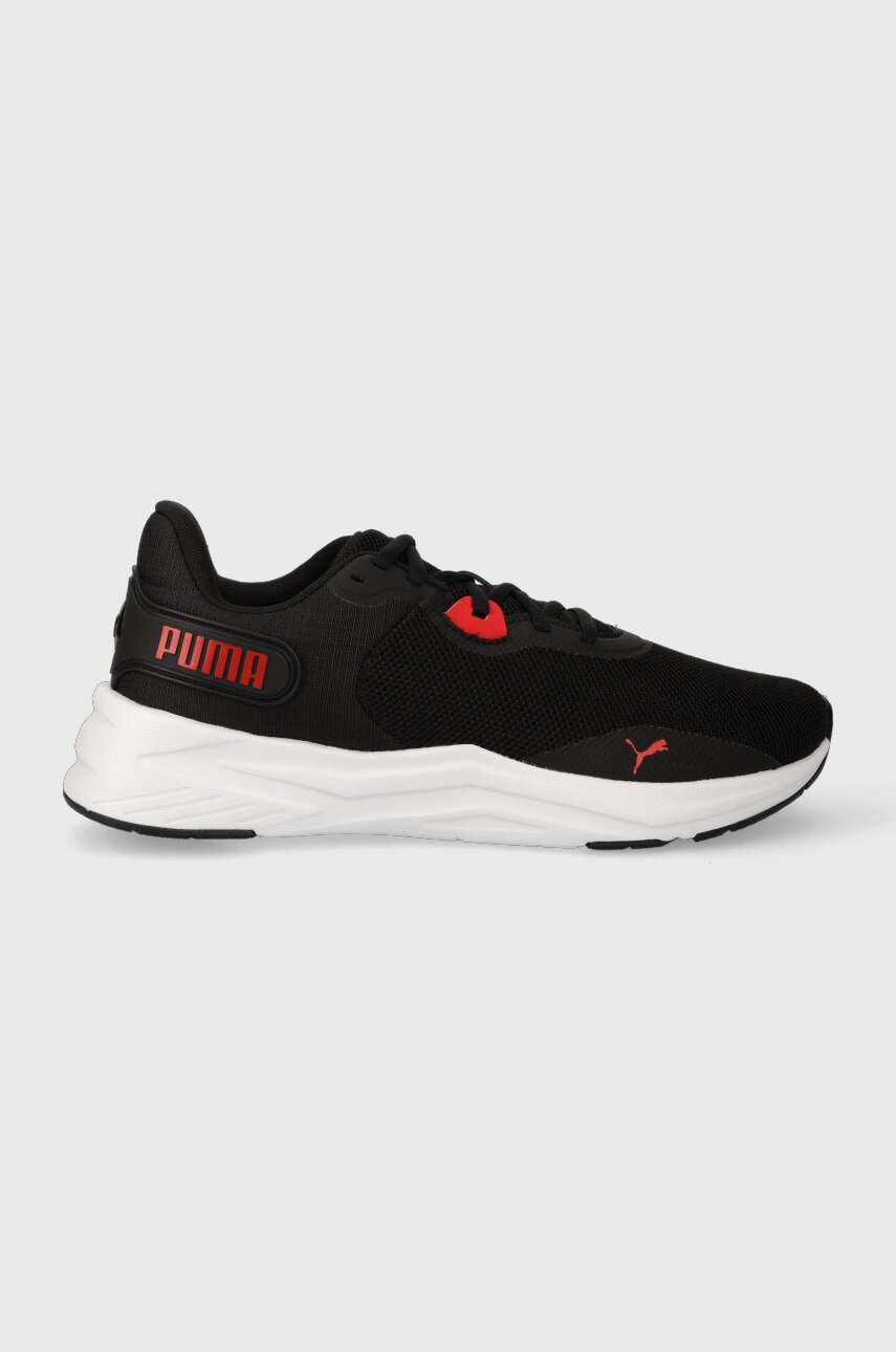 Levně Tréninkové boty Puma Disperse XT 3 Knit černá barva