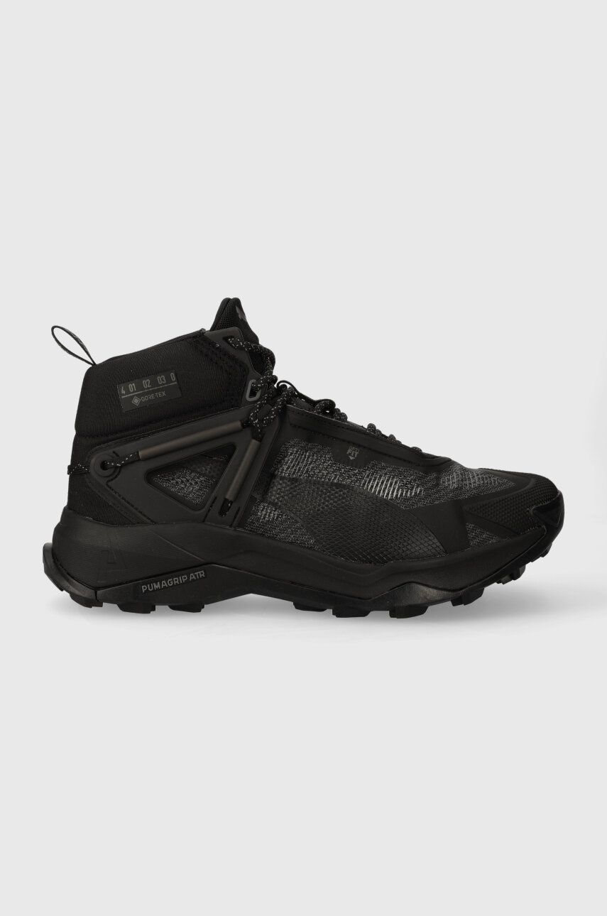 Puma pantofi Explore Nitro Mid GTX barbati, culoarea negru