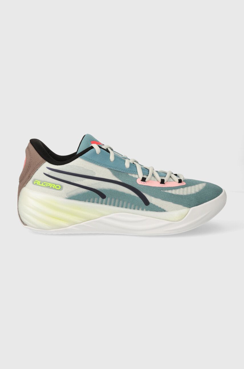 Basketbalové boty Puma All-Pro Nitro - vícebarevná - Svršek: Textilní materiál Vnitřek: Textiln