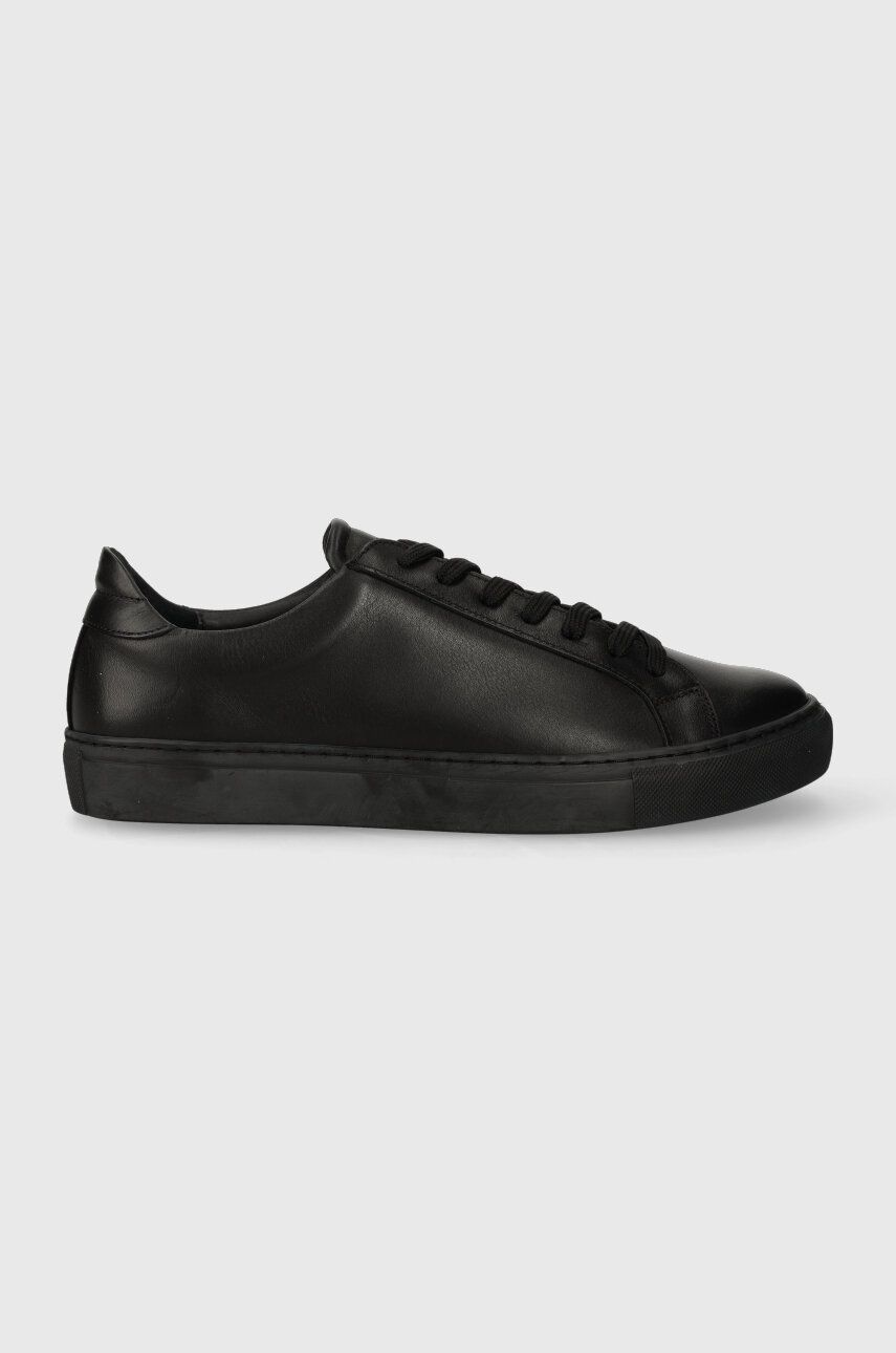 Levně Kožené sneakers boty GARMENT PROJECT Type černá barva, GPF1773