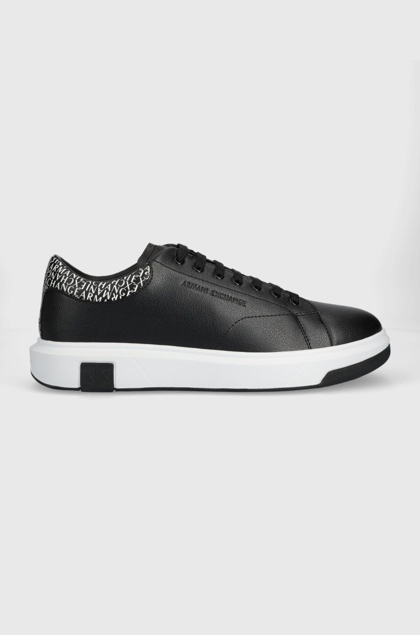 Levně Sneakers boty Armani Exchange černá barva, XUX123.XV761.00002