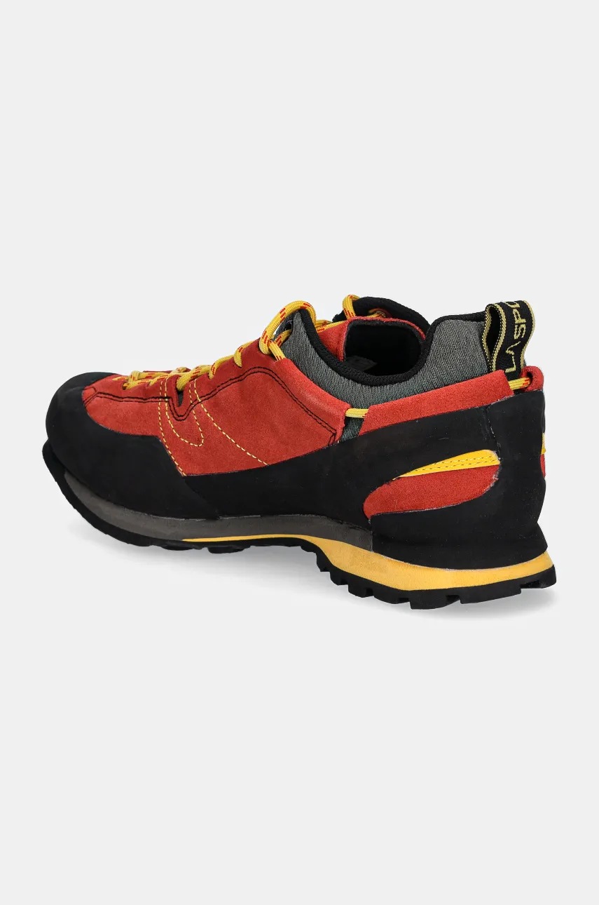 Ботинки LA Sportiva Boulder X мужские цвет красный слегка утеплённый Ботинки LA Sportiva Boulder X мужские цвет красный слегка утеплённый