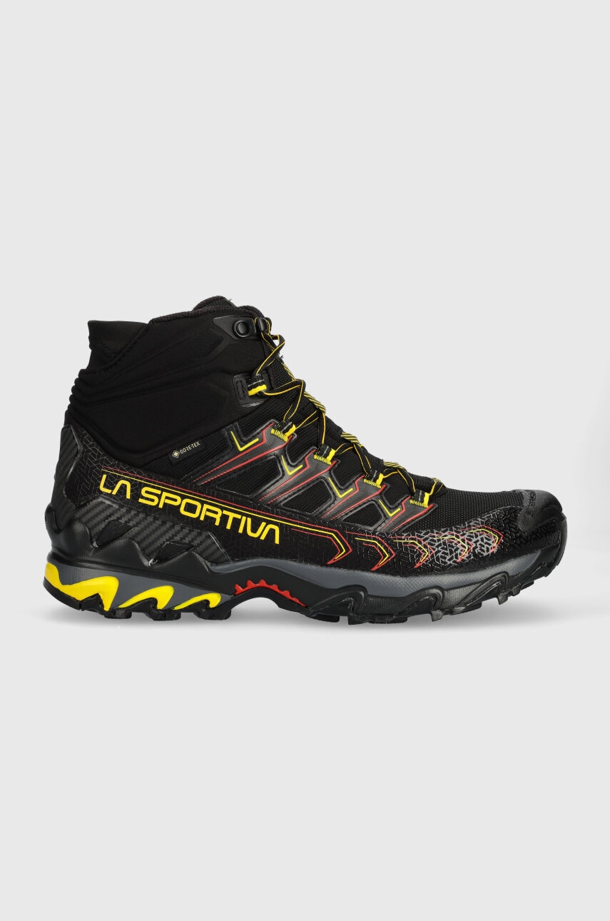 E-shop Boty LA Sportiva Ultra Raptor II Mid GTX pánské, černá barva