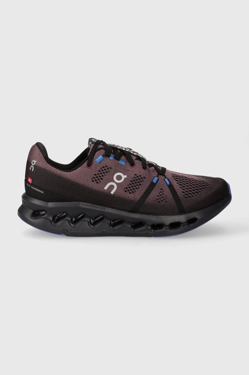 On-running pantofi de alergat CLOUDSURFER culoarea bordo