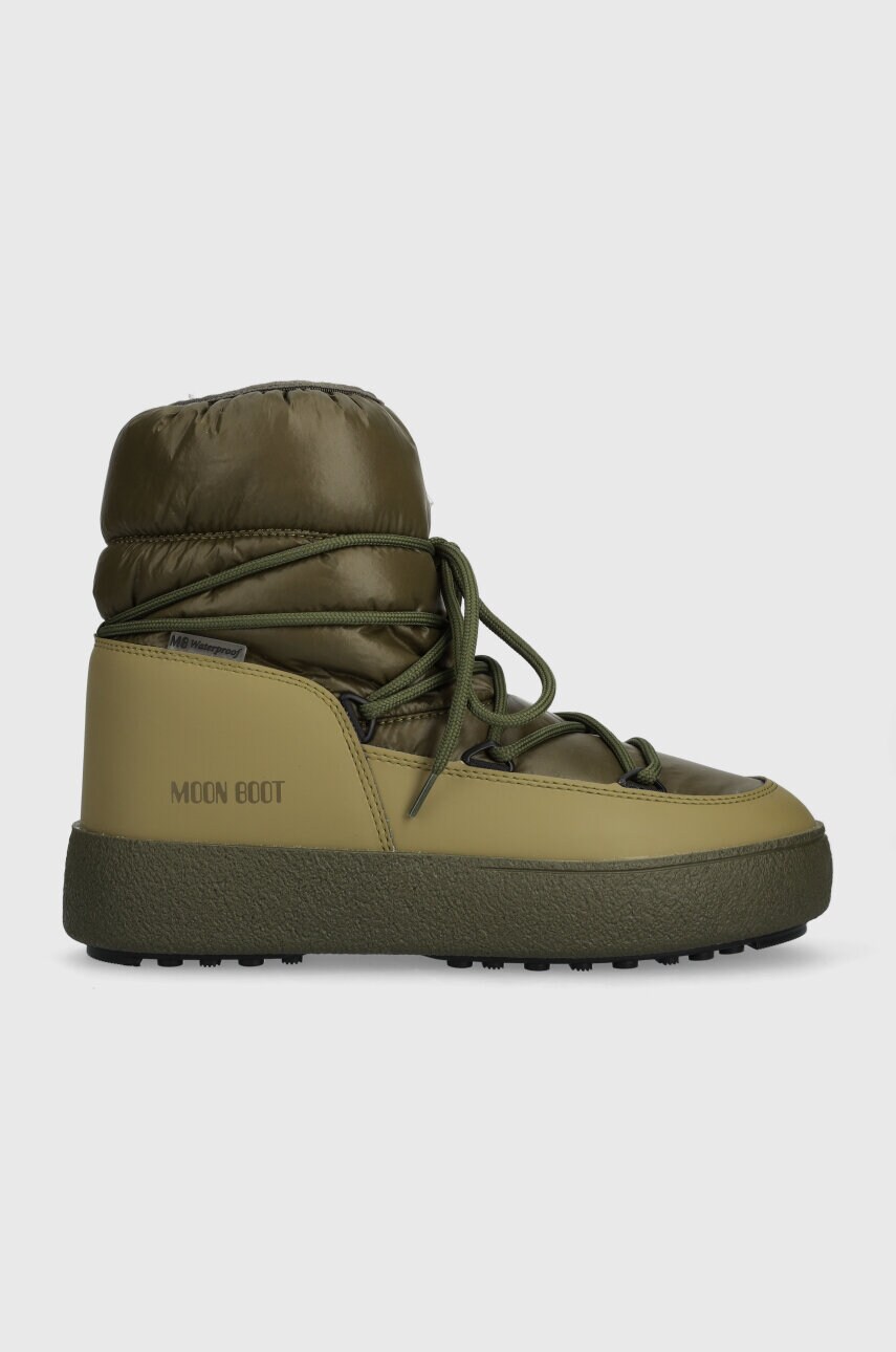 

Зимові чоботи Moon Boot MTRACK LOW NYLON WP колір зелений 24401300.003
