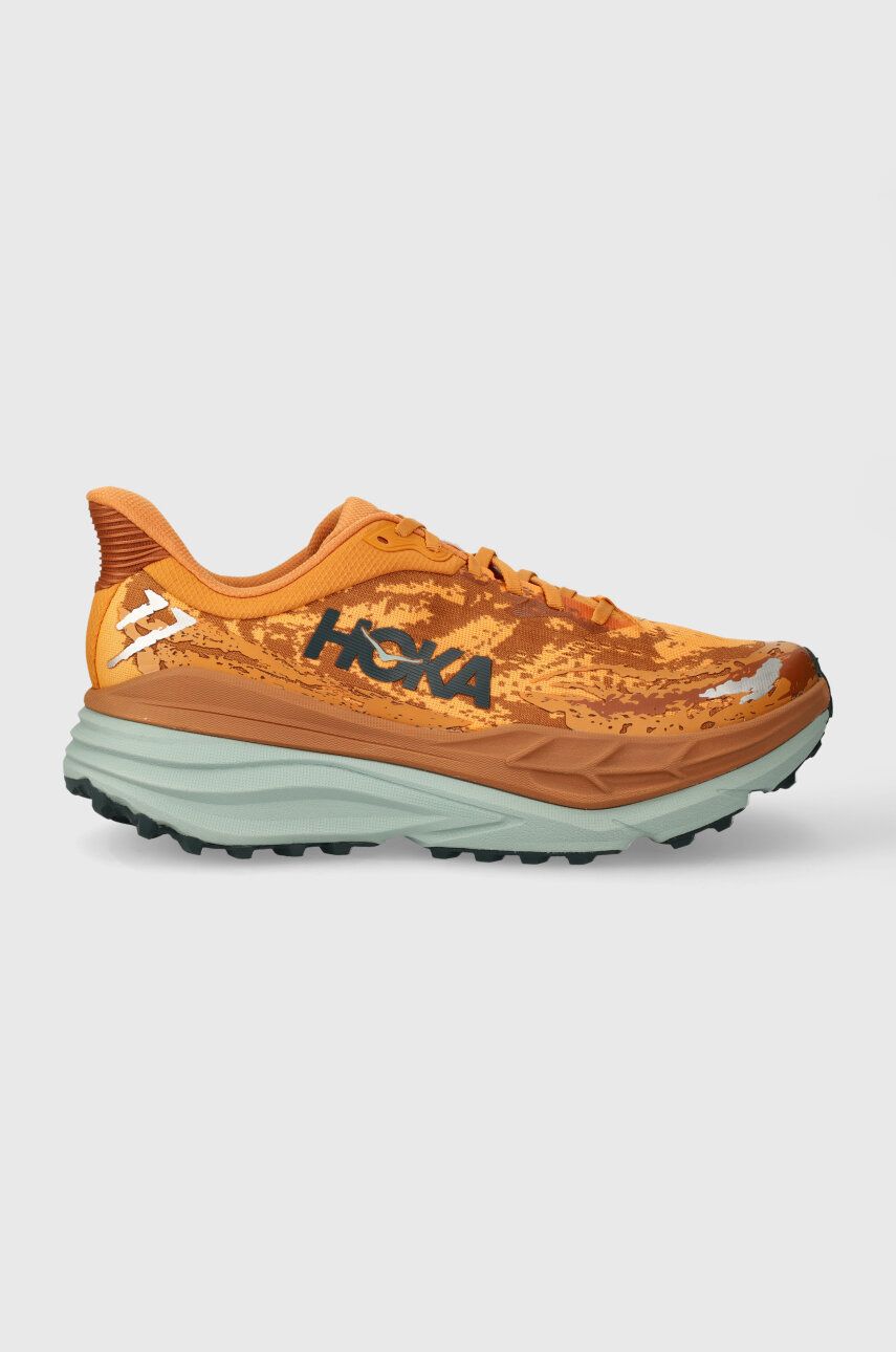 Hoka pantofi de alergat Stinson 7 culoarea portocaliu