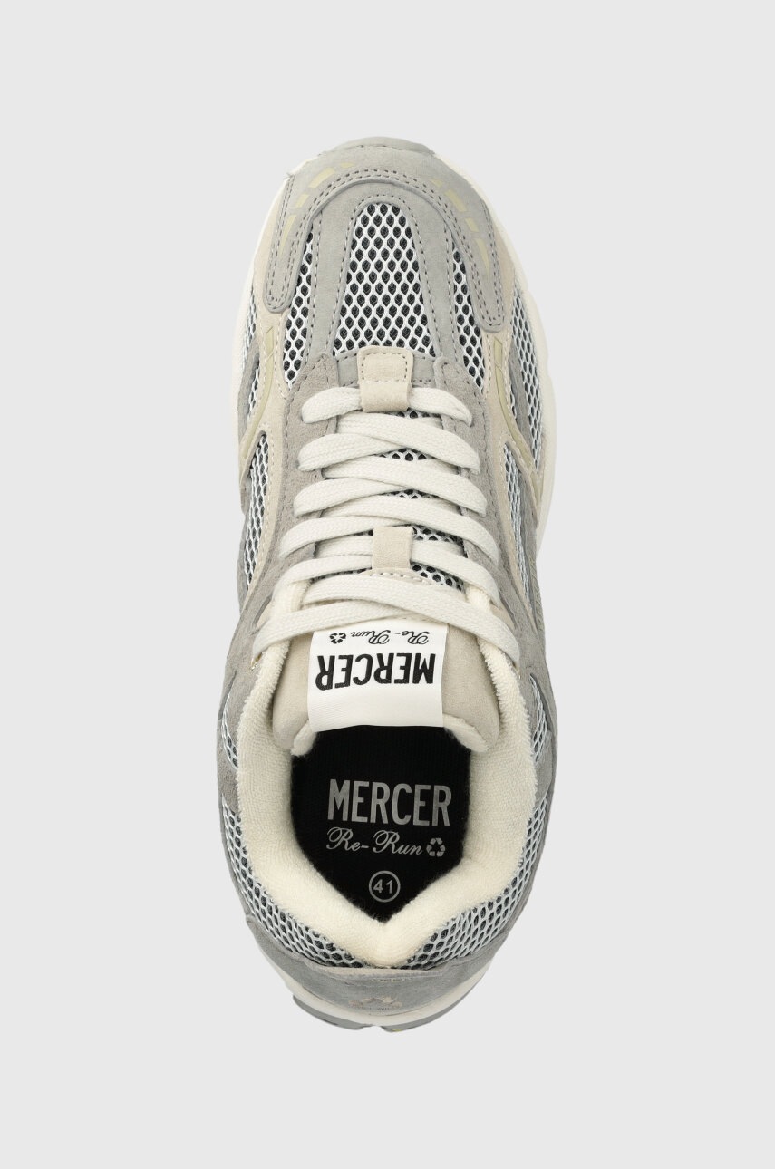 Αθλητικά The Mercer Brand The Re-Run Nubuck χρώμα: γκρι, ME233001 φωτογραφία