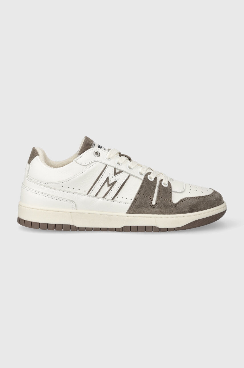 The Mercer Brand sneakers din piele The Brooklyn M Vintage culoarea alb, ME233011