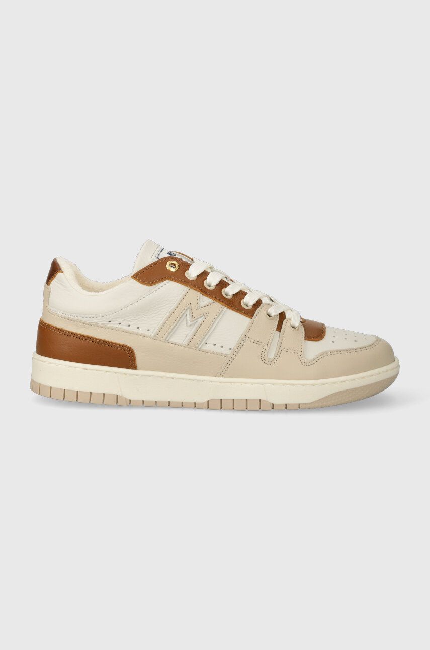 The Mercer Brand sneakers din piele The Brooklyn M culoarea maro, ME233012