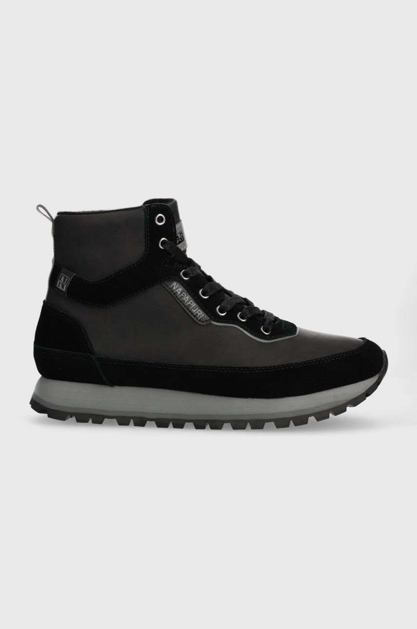 Napapijri pantofi SNOWJOG barbati, culoarea negru, NP0A4HUZ.041