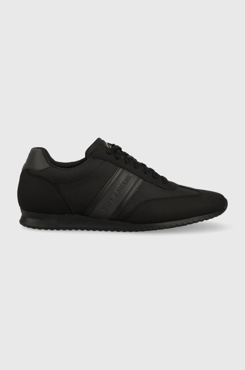 E-shop Sneakers boty Paul&Shark černá barva, 12318008
