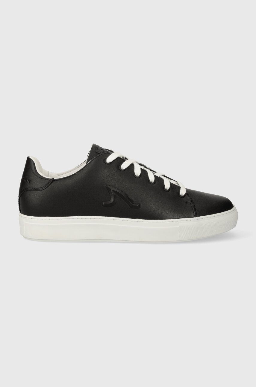 Paul&Shark sneakers din piele culoarea negru, 13318006