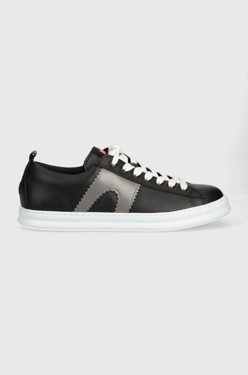 Kožené sneakers boty Camper Runner Four černá barva, K100893.004 - černá -  Svršek: Přírodní ků