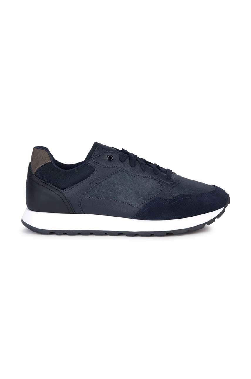 Sneakers boty Geox U VICENDA D černá barva, U3681D 0BUPT C0045 - námořnická modř -  Svršek: Umě