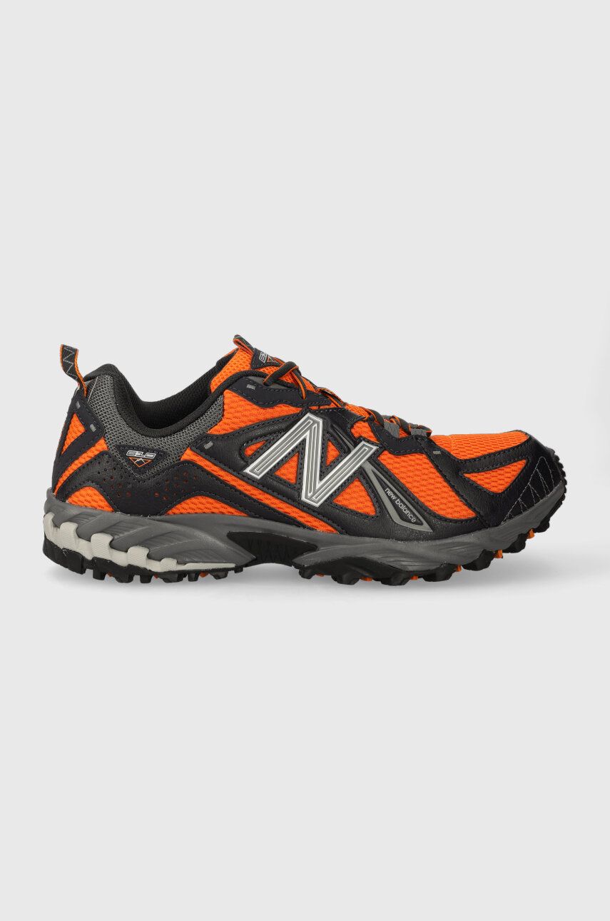 Sneakers boty New Balance ML610TAI oranžová barva - oranžová -  Svršek: Umělá hmota