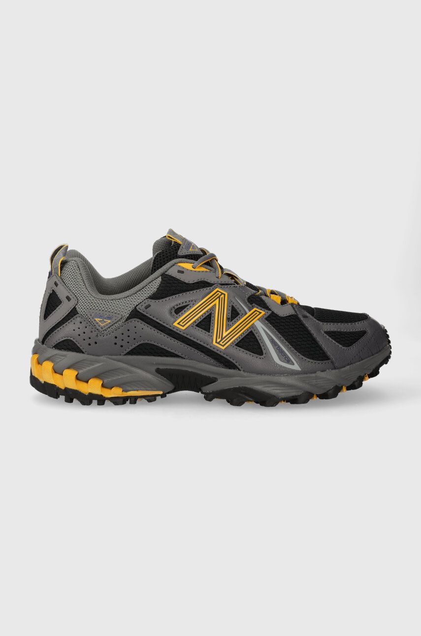 Sneakers boty New Balance ML610TAK tmavomodrá barva - námořnická modř -  Svršek: Umělá hmota