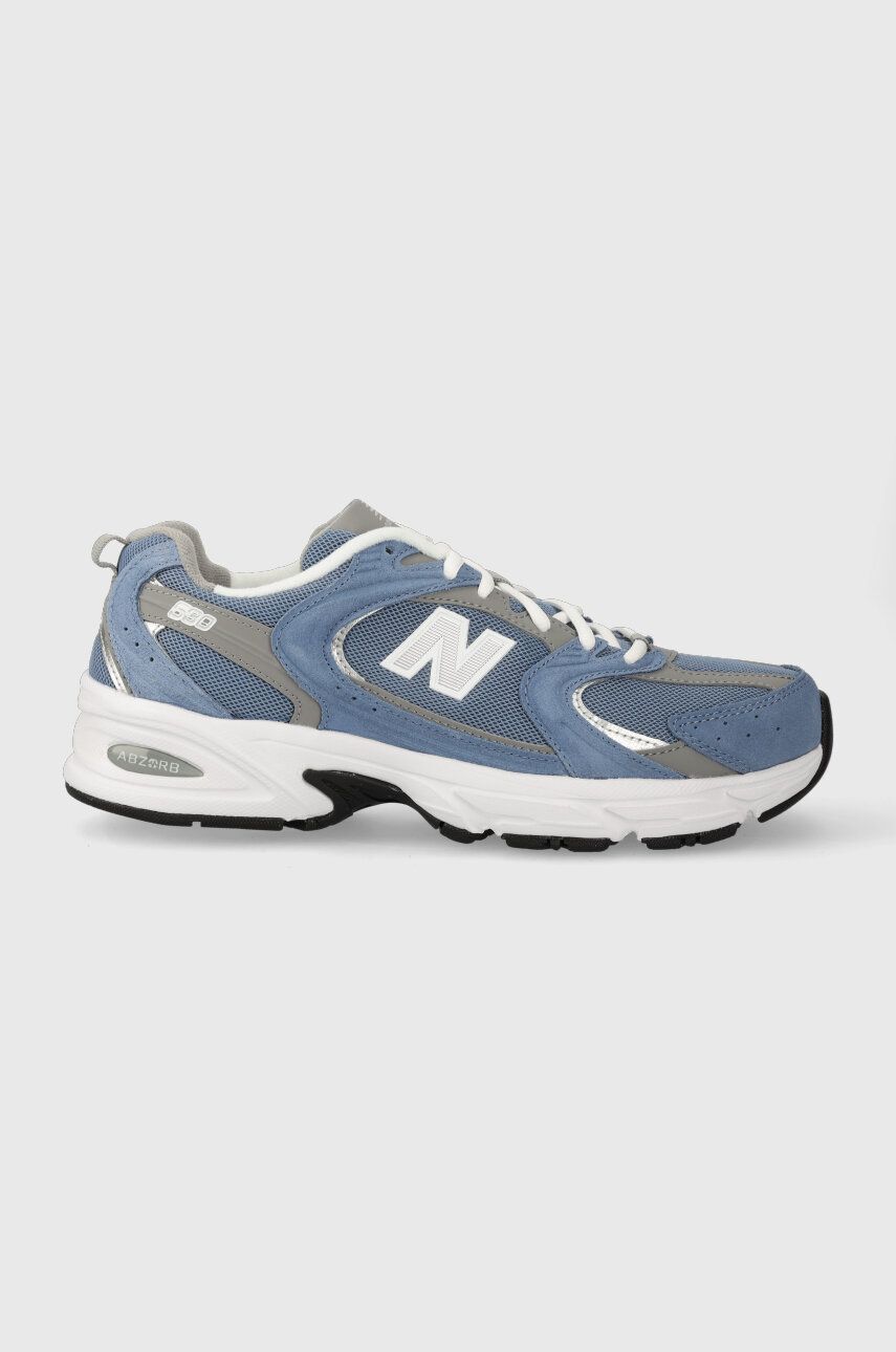 Sneakers boty New Balance MR530CI - modrá -  Svršek: Textilní materiál