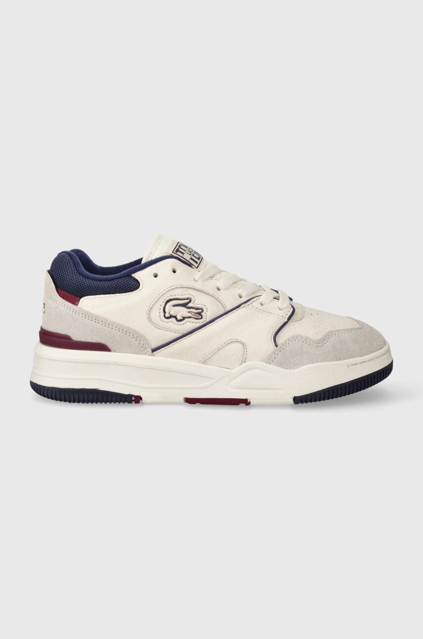 Lacoste sneakers din piele LINESHOT 223 3 SMA culoarea bej, 46SMA0088