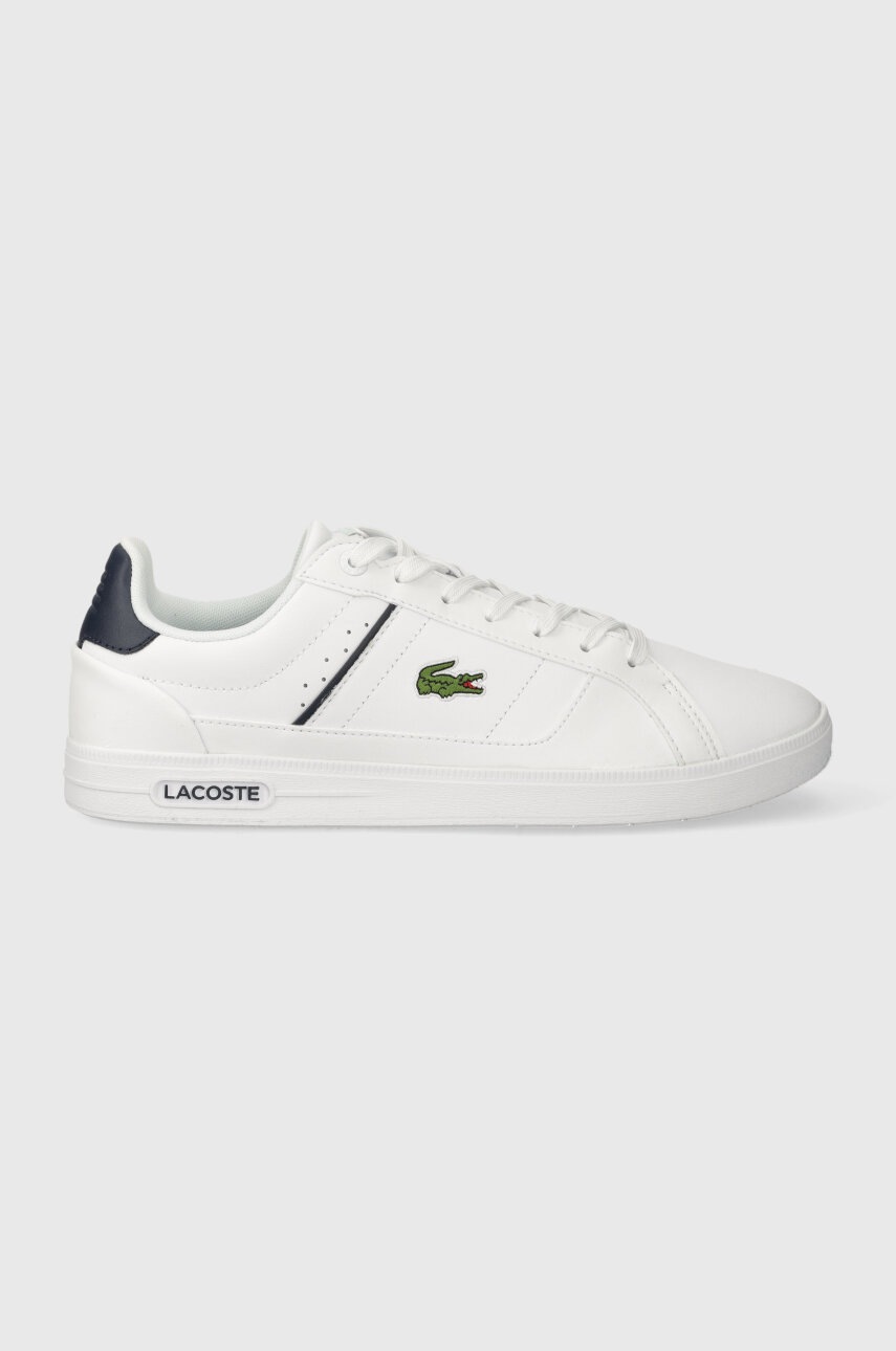 Lacoste sneakers din piele EUROPA PRO 123 1 SMA culoarea alb, 45SMA0116