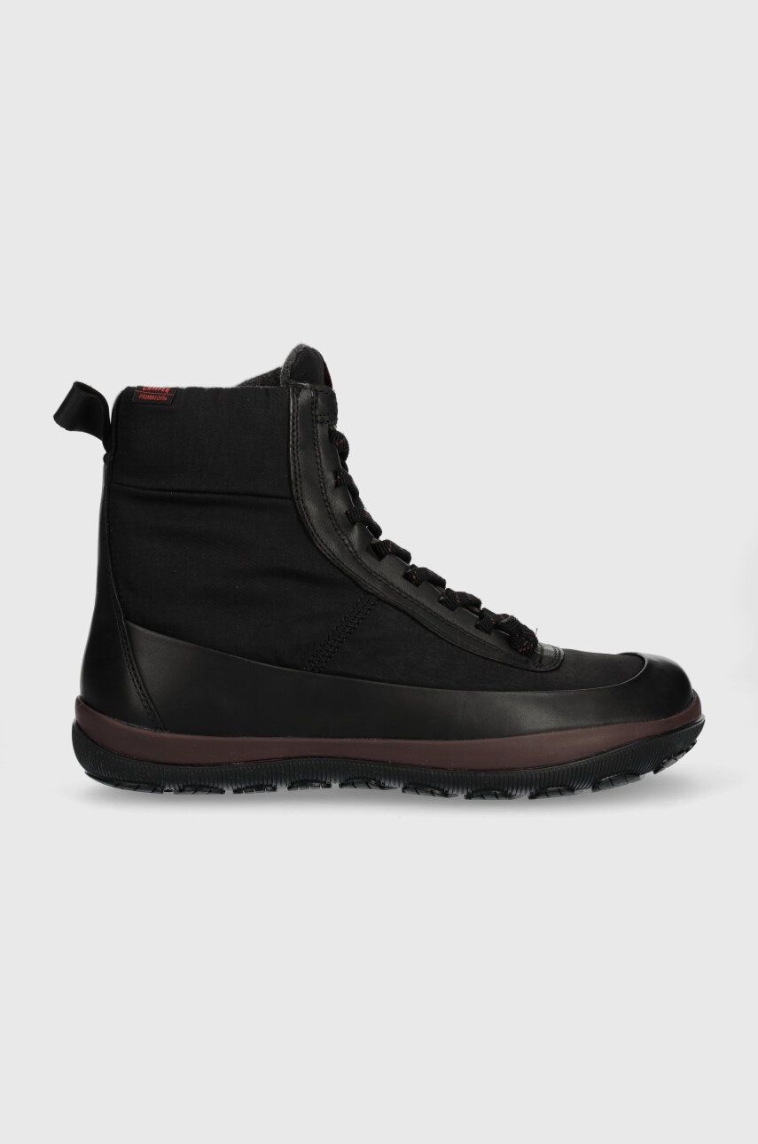 Sneakers boty Camper Peu Pista GM černá barva - černá - Svršek: Textilní materiál
