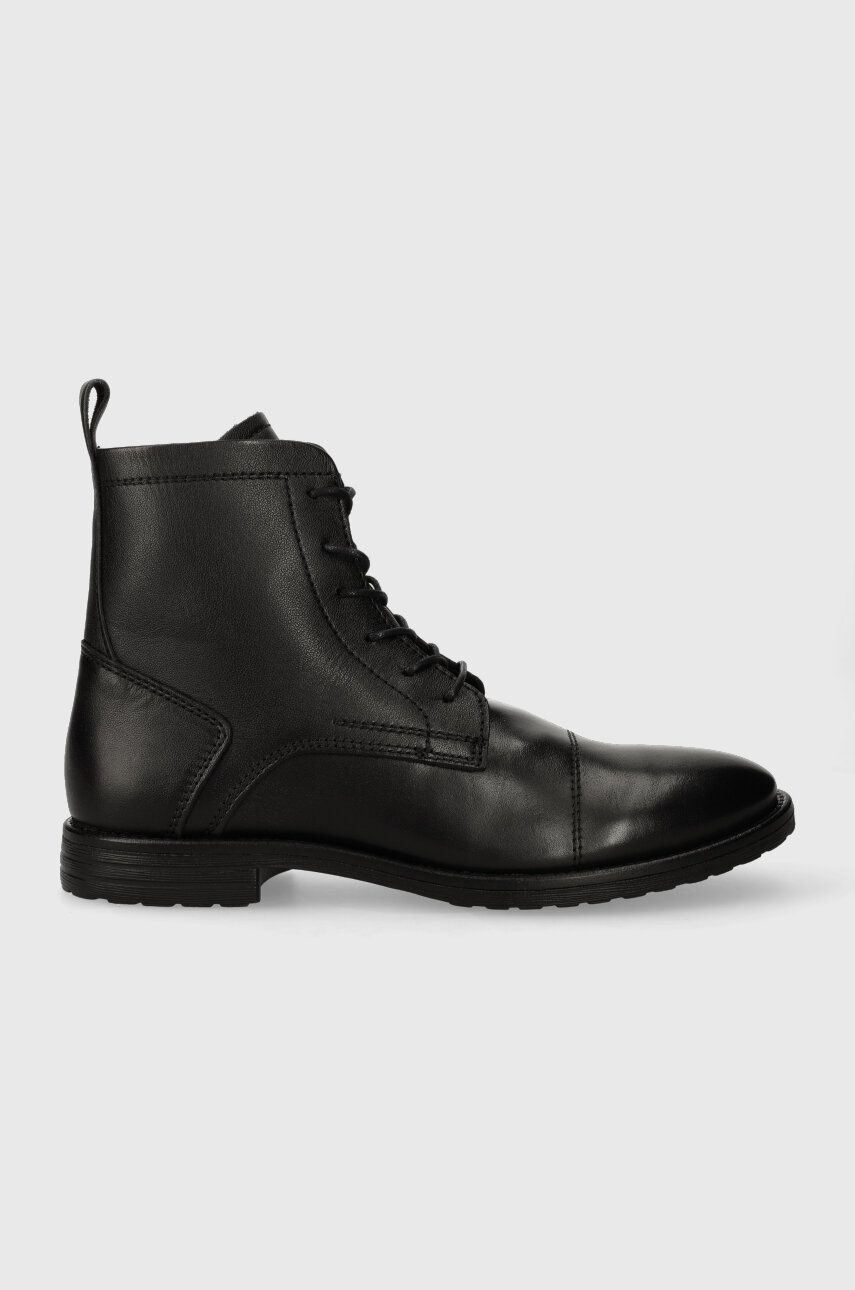 Kožené boty Aldo Theophilis pánské, černá barva, 13630082Theophilis - černá -  Svršek: Přírodní