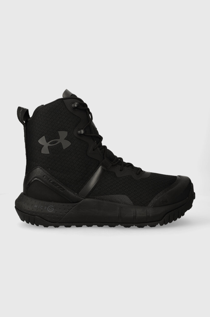 Under Armour Pantofi Micro G Valsetz Zip Barbati, Culoarea Negru