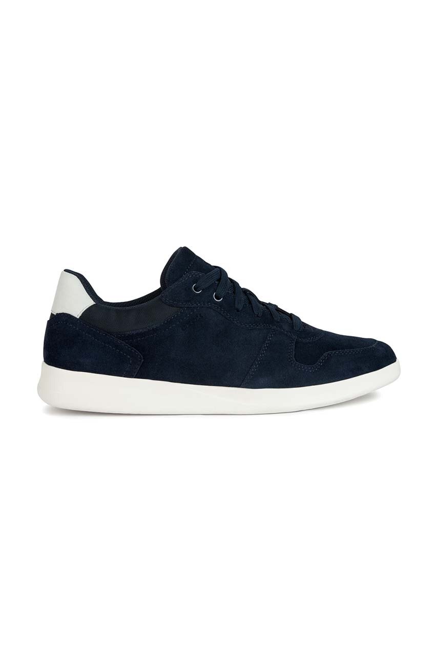 Geox Sneakers Din Piele Intoarsa U Kennet A Culoarea Albastru Marin, U356fa 00022 C4002