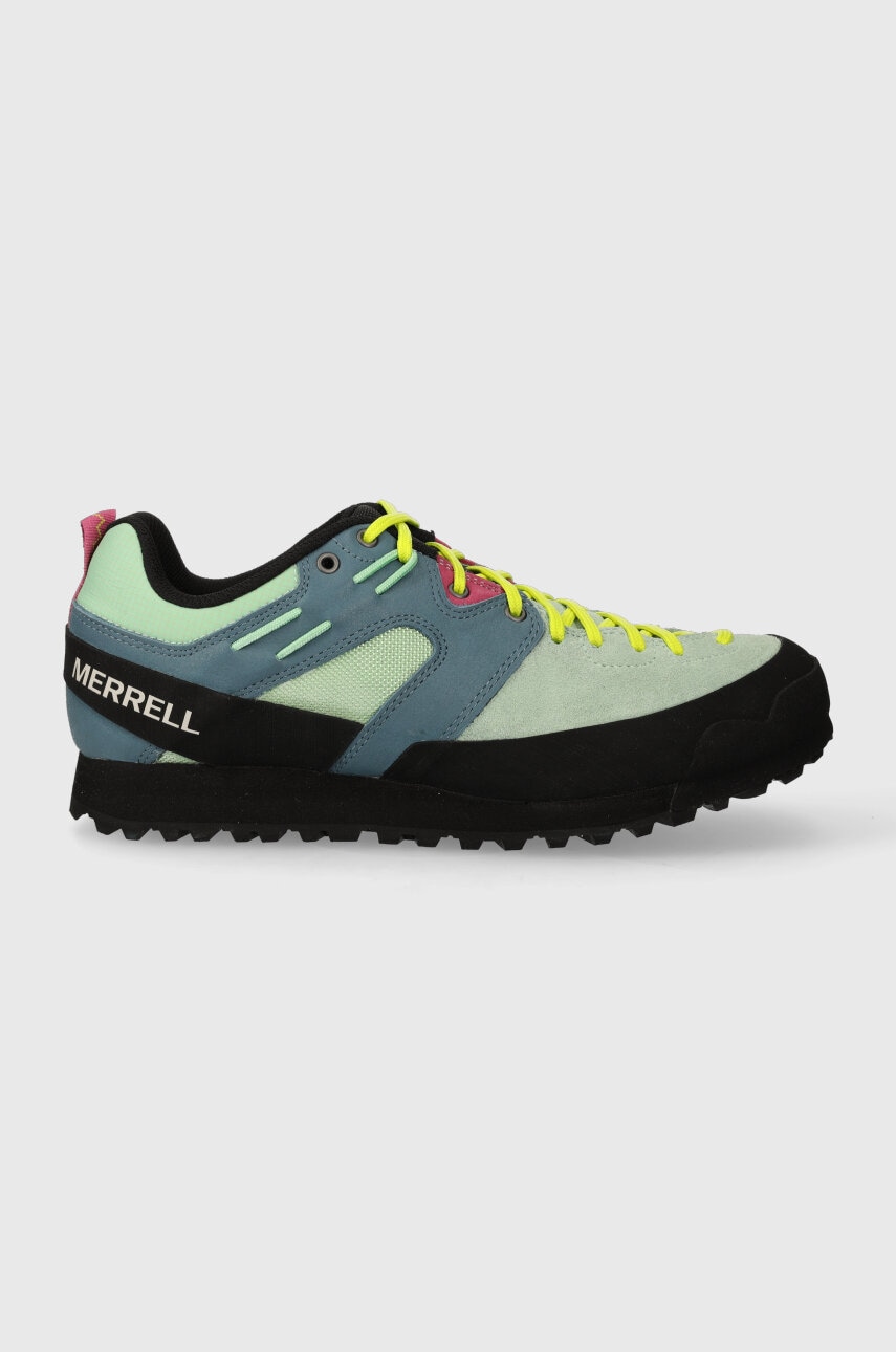 Levně Tenisky Merrell 1TRL Catalyst Pro 2 zelená barva