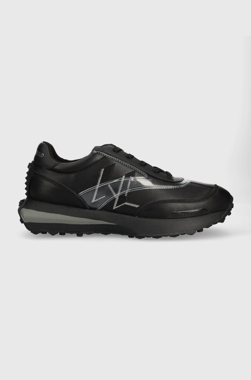 Sneakers boty Karl Lagerfeld ZONE KL černá barva, KL53917A - černá - Svršek: Umělá hmota
