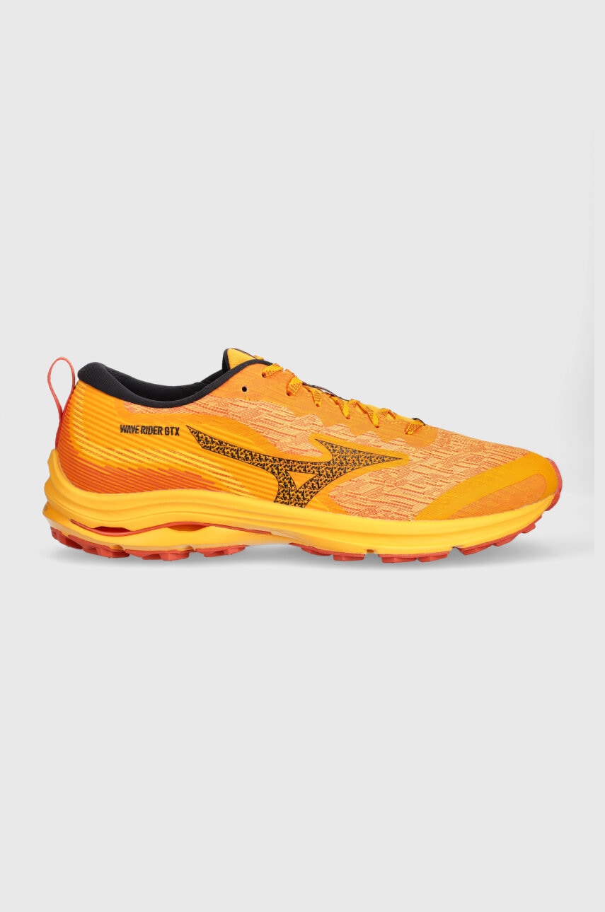 Mizuno pantofi de alergat Wave Rider GTX culoarea portocaliu