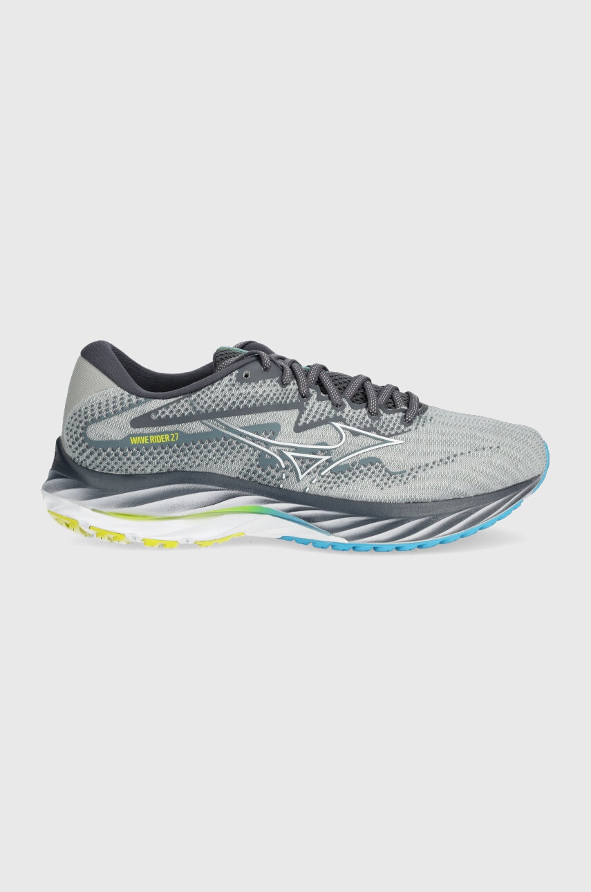 Mizuno pantofi de alergat Wave Rider 27 culoarea gri