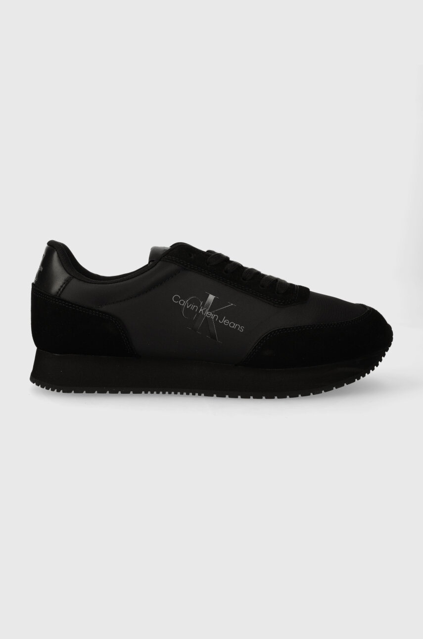 

Маратонки Calvin Klein Jeans RETRO RUNNER SU-NY MONO в черно YM0YM00746, Черен