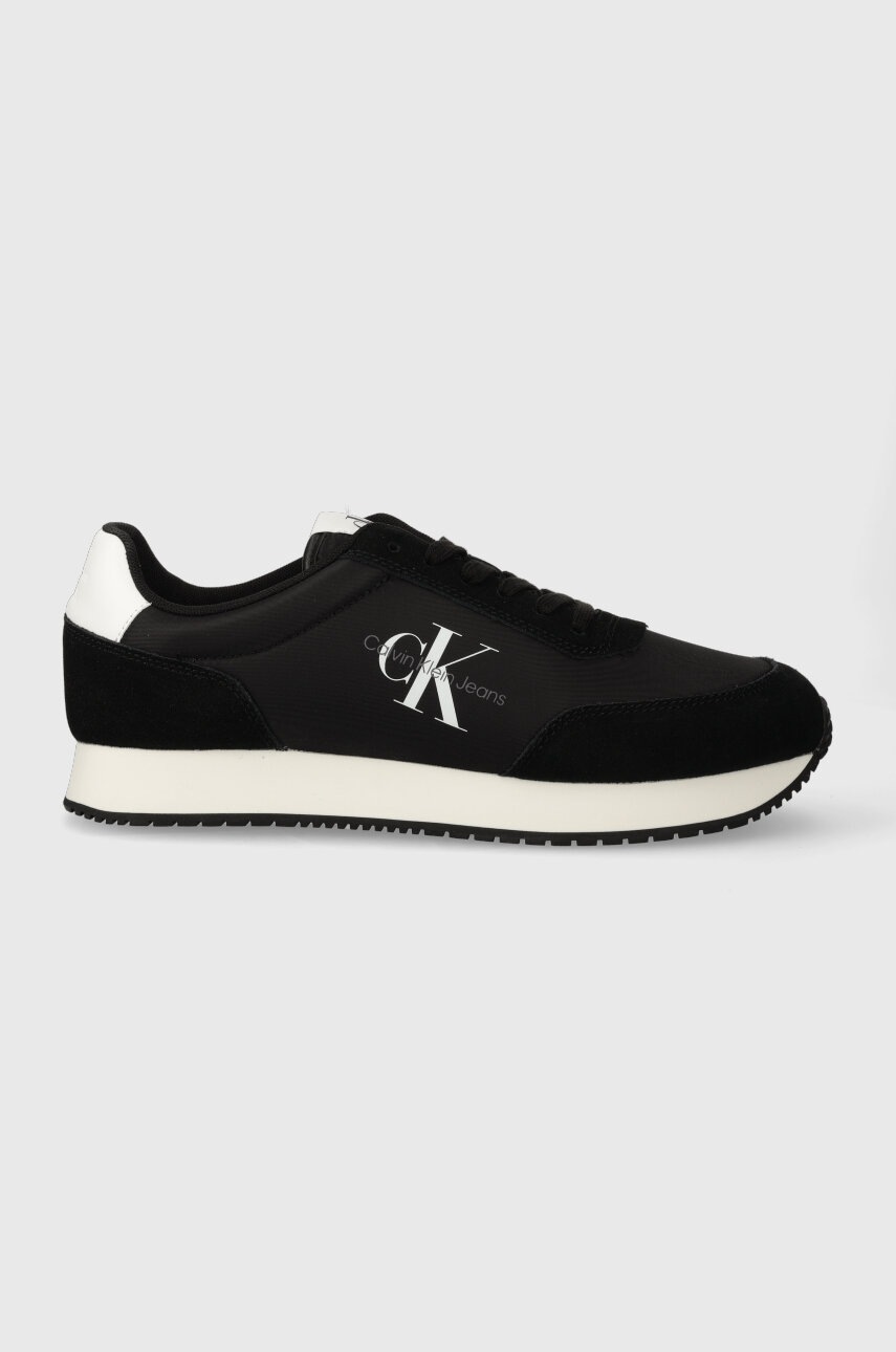 

Маратонки Calvin Klein Jeans RETRO RUNNER SU-NY MONO в черно YM0YM00746, Черен