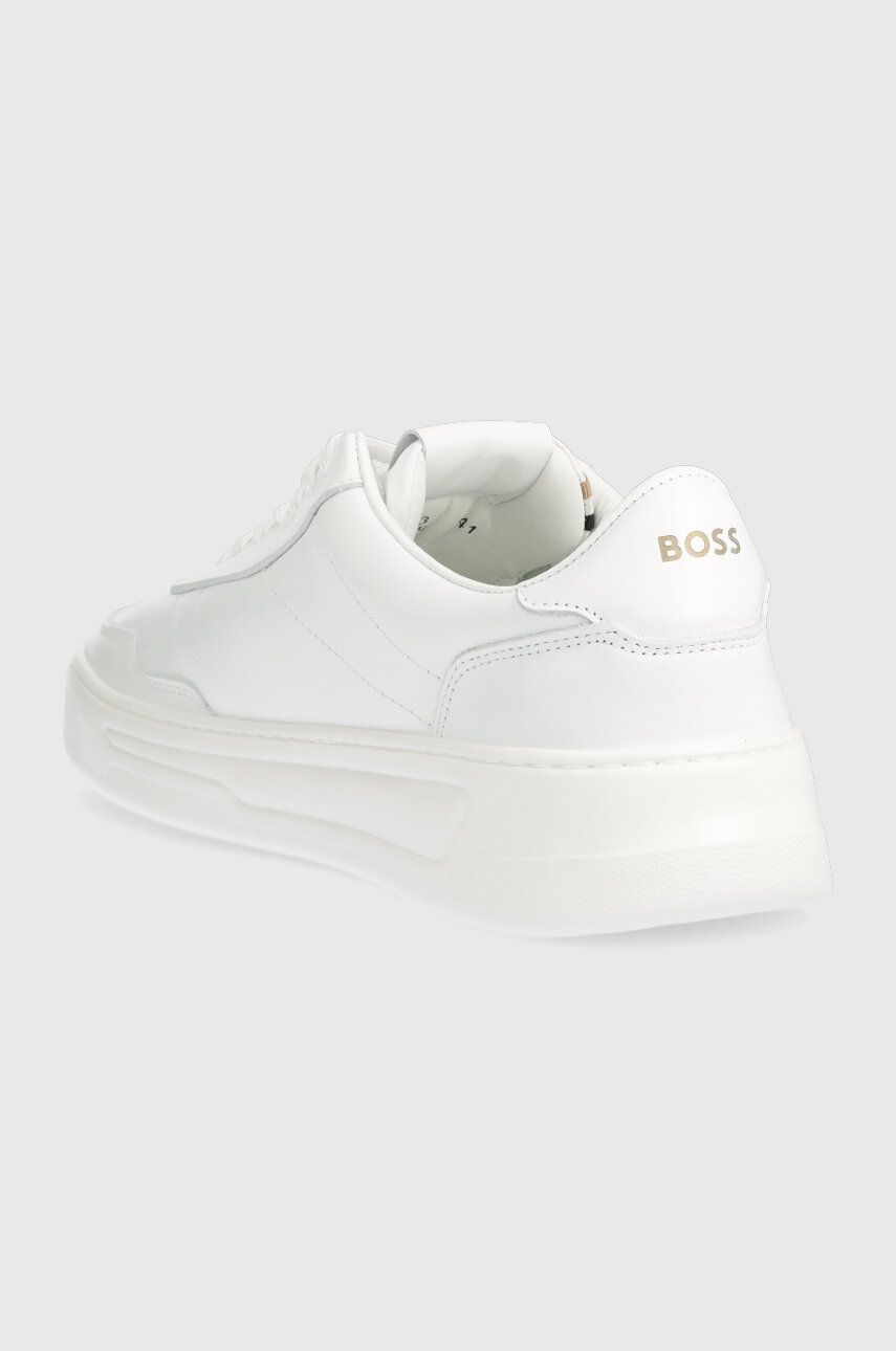 BOSS Sneakers Din Piele Baltimore Culoarea Alb, 50502893