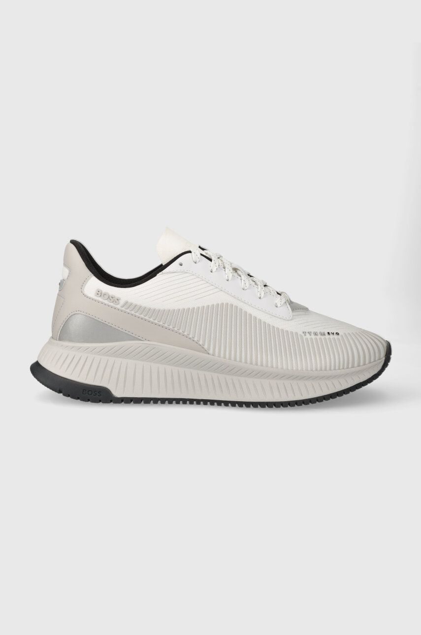 Sneakers boty BOSS TTNM EVO bílá barva, 50503493 - bílá - Svršek: Umělá hmota