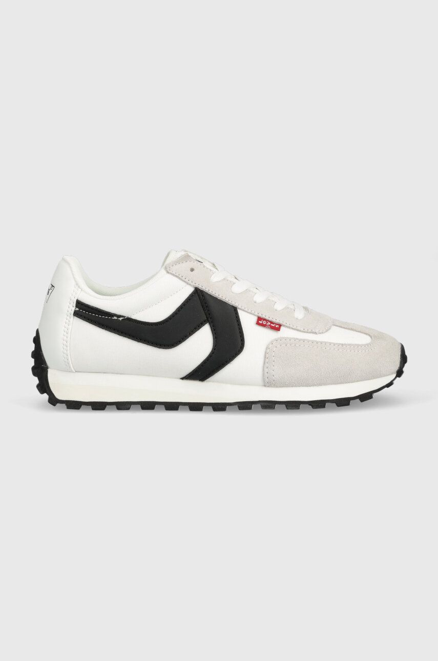 Sneakers boty Levi′s STRYDER RED TAB bílá barva, 235400.51 - bílá - Svršek: Umělá hmota